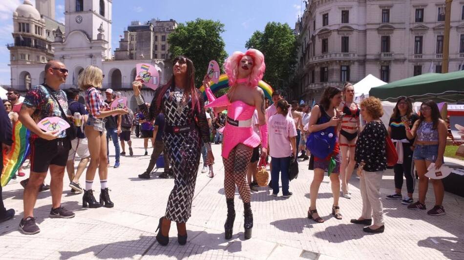 Marcha del orgullo en Buenos Aires