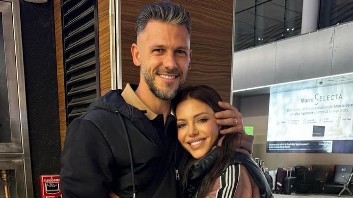 Evangelina Anderson y Martín Demichelis. Foto: Instagram.