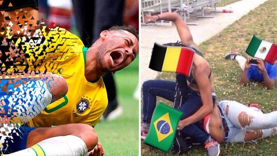 Memes - Brasil vs. Bélgica - Mundial Rusia 2018