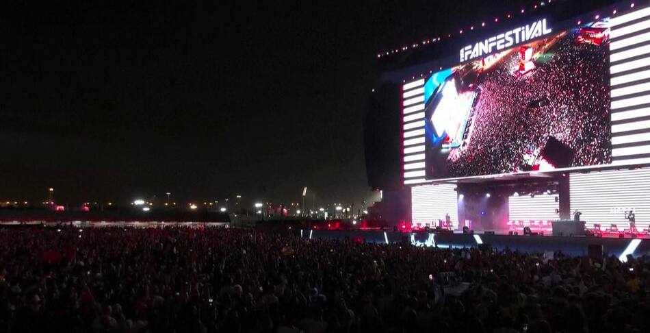 Fan Festival Qatar 2022. Foto: Reuters.