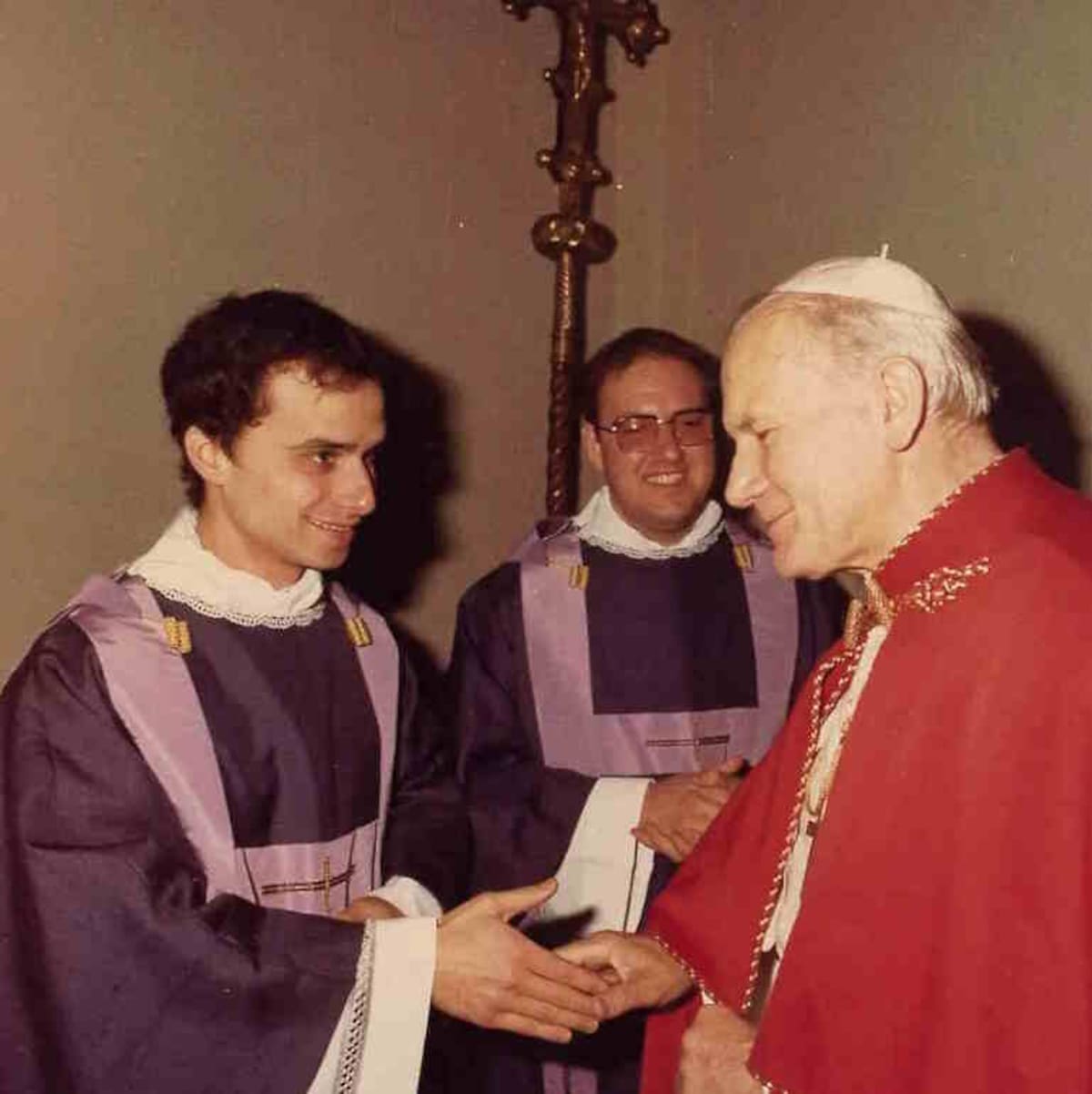 Papa León XIV de joven