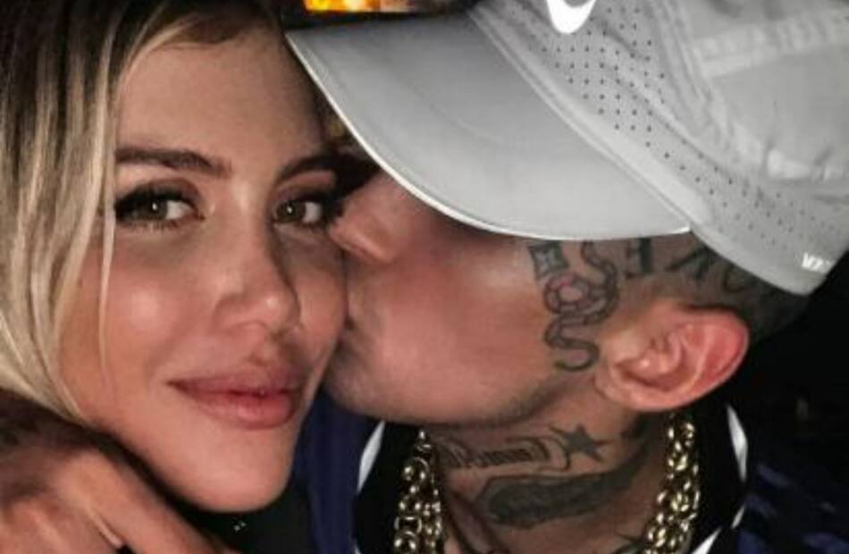 Wanda Nara y L-Gante. Foto: Instagram.