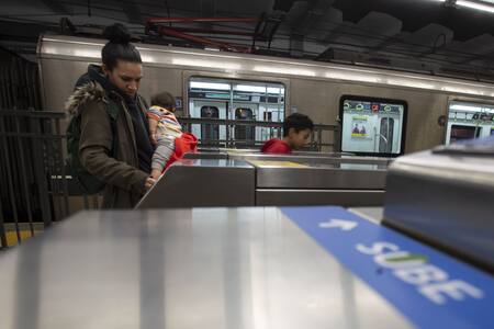 Subte, transporte. Foto: NA.