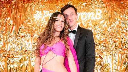 Pampita y Roberto García Moritán. Foto: Instagram.