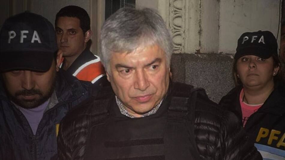 Lázaro Báez detenido
