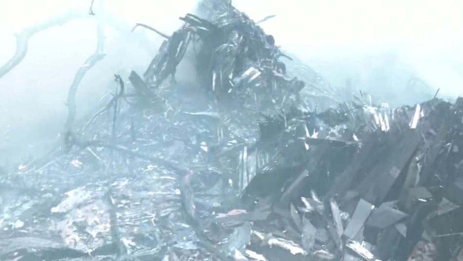 Un avión con 242 personas a bordo se estrelló en India. Foto: Reuters.