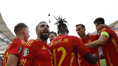 Alemania vs España, Eurocopa. Foto: Reuters