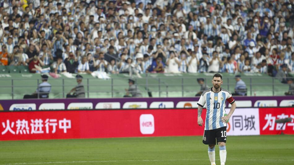 Lionel Messi volvió a hablar de su futuro en la Selección. Foto: EFE.