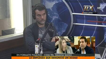 Diana Siano, empleada que denunció a Mourelle (Radio Latina)