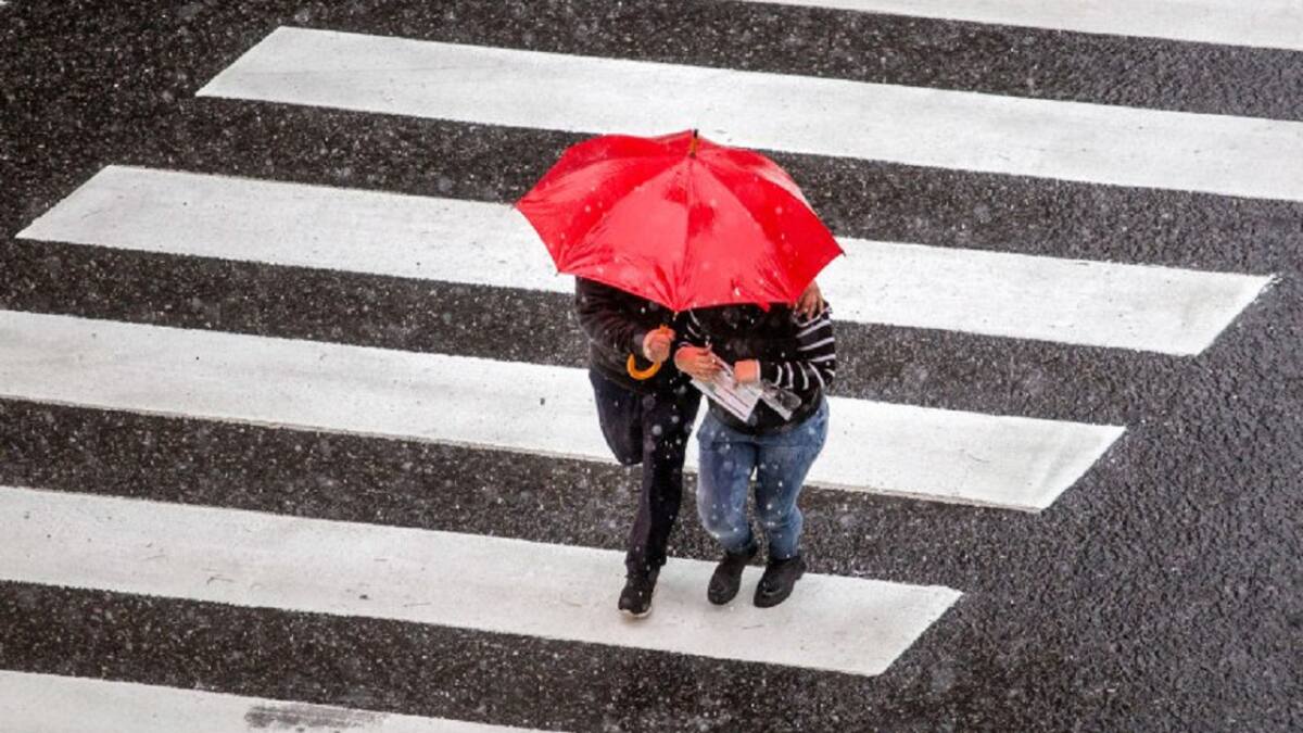 Lluvias. Foto: NA.