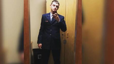 Jack Teixeira, filtrador de documentos clasificados del Pentágono. Foto: Captura