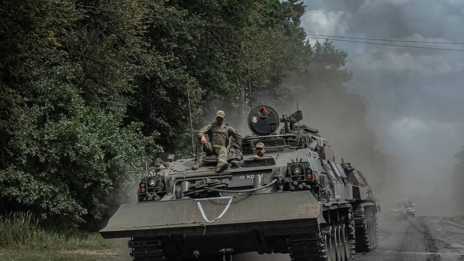 Avance ucraniano en Kursk; guerra Rusia-Ucrania. Foto: Reuters