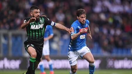 Serie A, Sassuolo vs. Nápoli, fútbol, deportes, Reuters