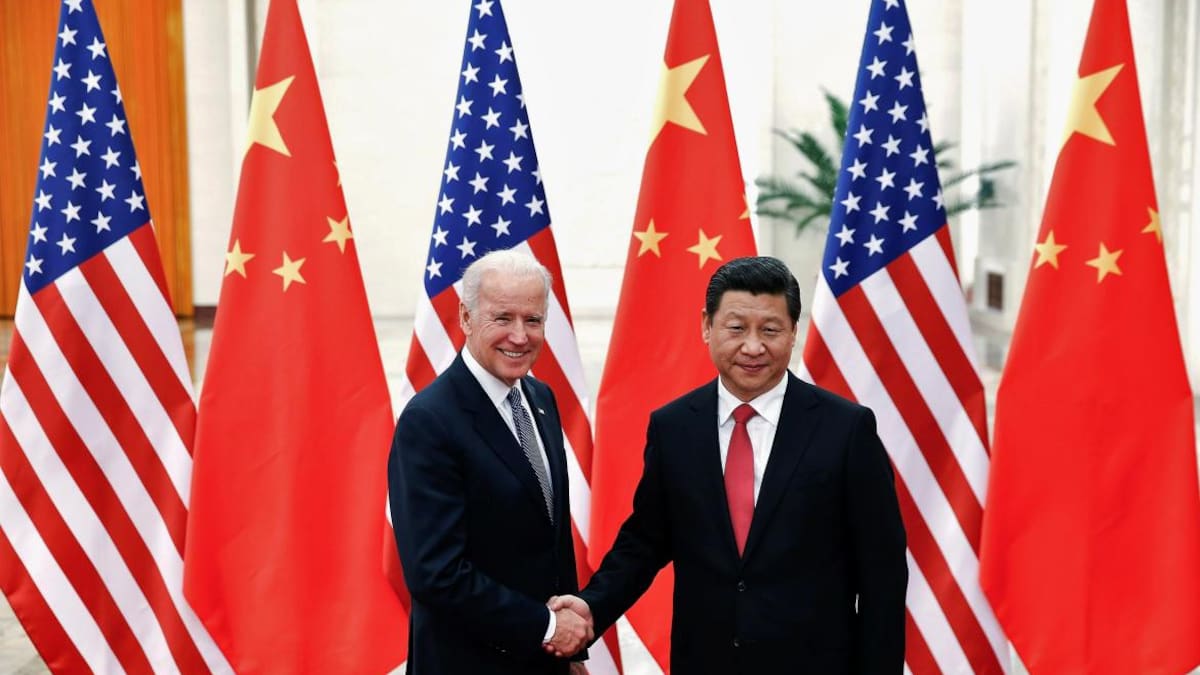 Joe Biden y Xi Jinping. Foto: REUTERS
