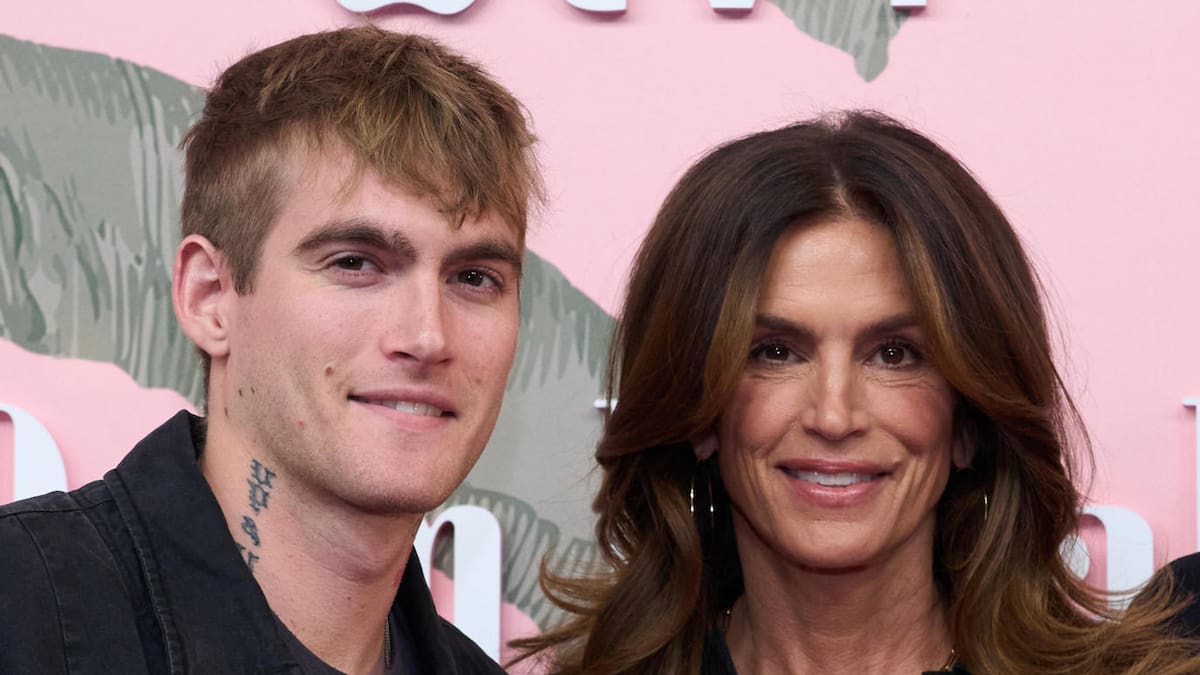 Presley Gerber, el hijo de la modelo estadounidense Cindy Crawford.