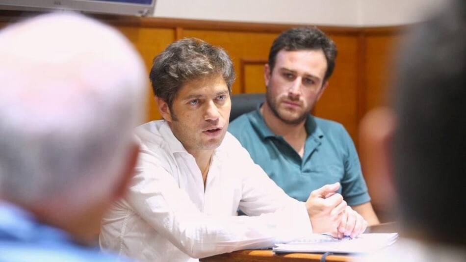 Axel Kcillof - recorrido por Buenos Aires