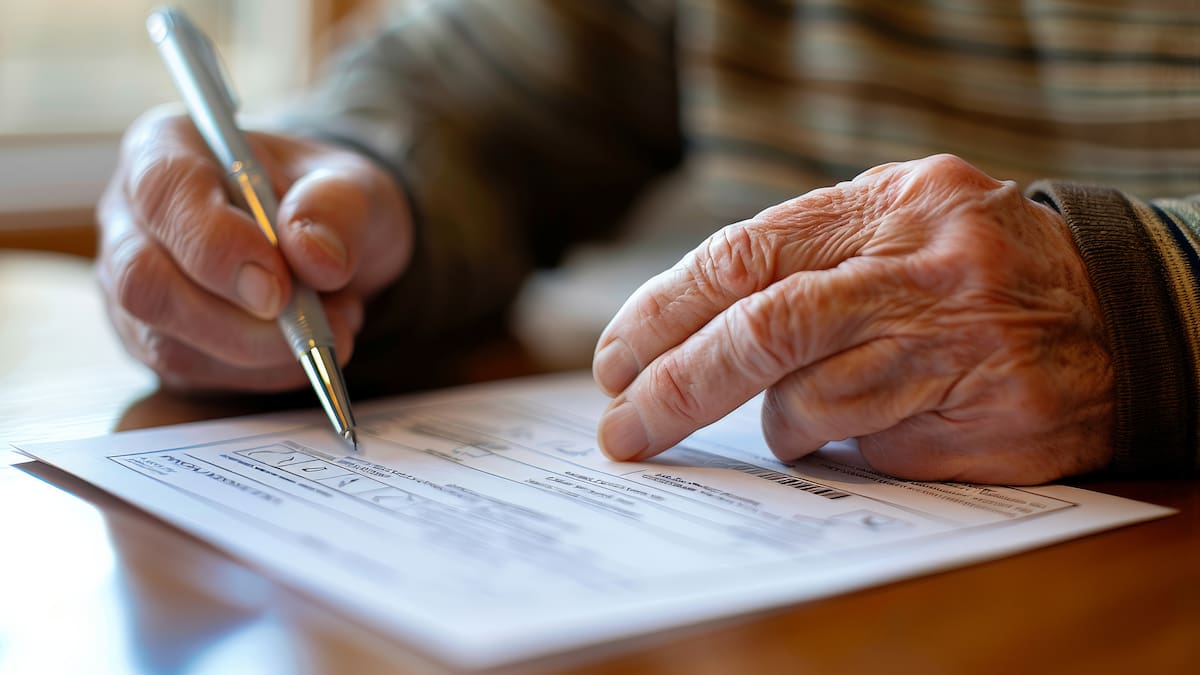 Firma, contrato.