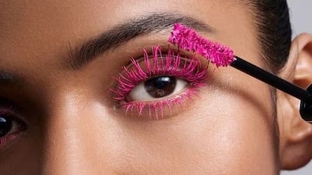 Pestañas de colores