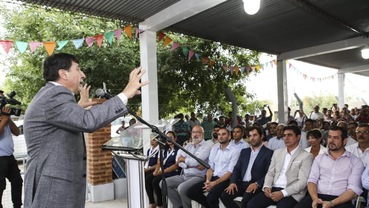 Daniel Arroyo, lanzamiento en Chaco del Plan Nacional "Argentina contra el Hambre", NA