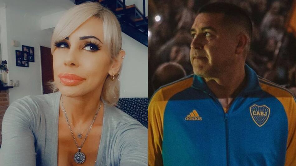 Mónica Farro recordó su romance con Juan Román Riquelme. Fotos: Instagram.