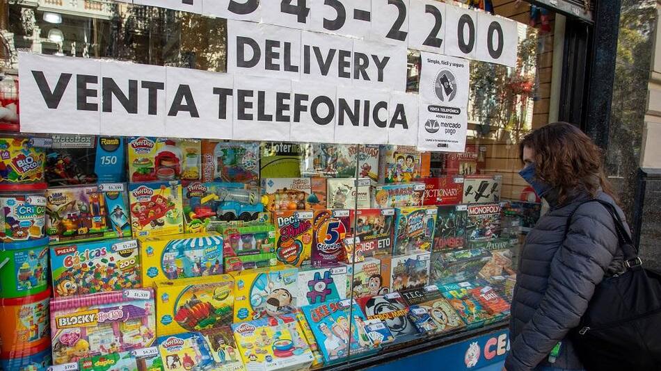 Ventas minoristas, juguetería, comercios, Foto NA