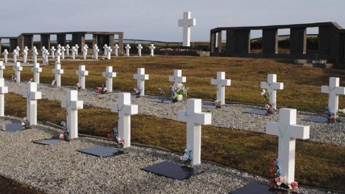 Tumbas en Islas Malvinas