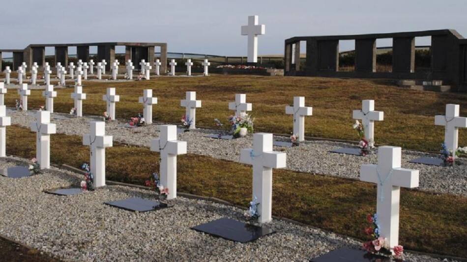 Tumbas en Islas Malvinas