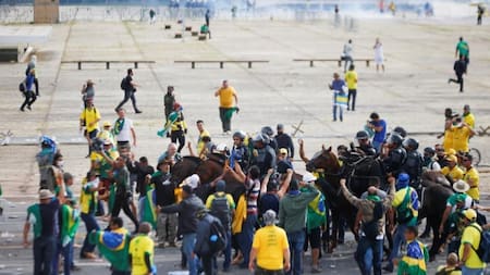 Incidentes en Brasil. Foto: REUTERS