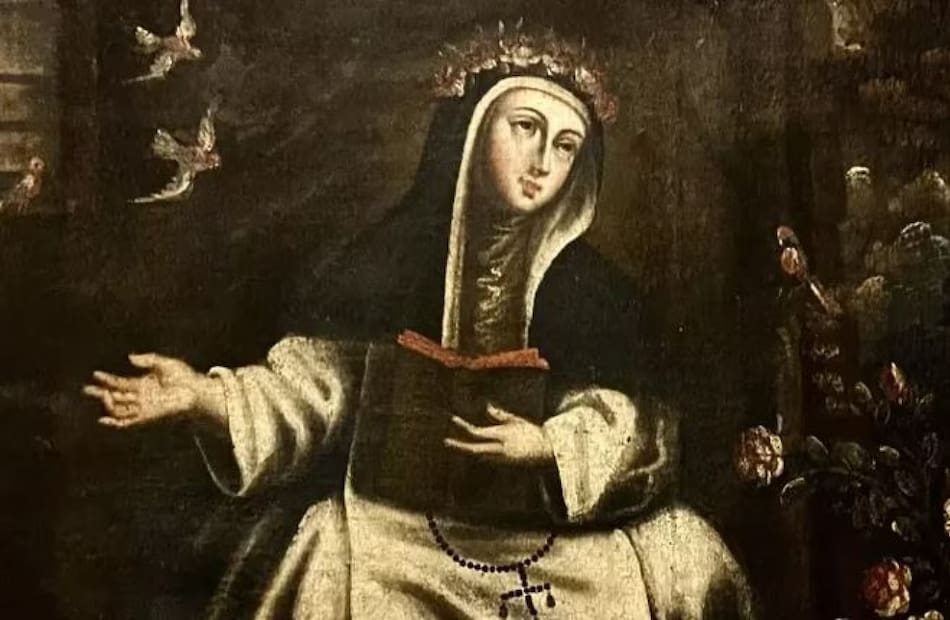 Isabel Flores de Oliva, la religiosa que frenó un desembarco pirata con su teoría de tormenta. Foto: Gentileza ACI prensa.