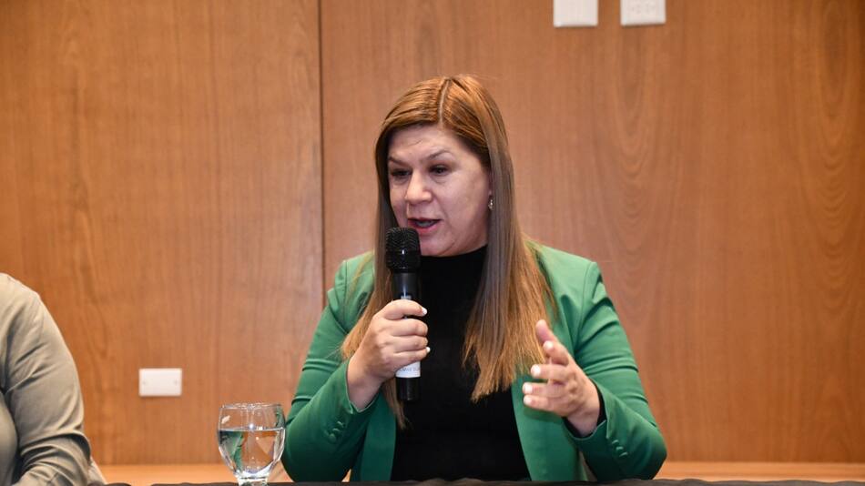 Gloria Ruiz, vicegobernadora de Neuquén. Foto: x @LegislaturaNqn