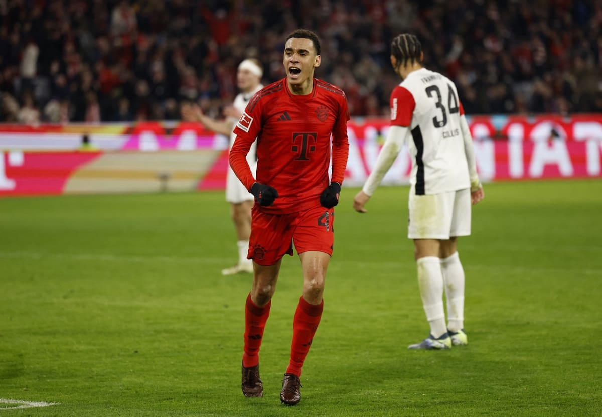 Jamal Musiala; Bayern de Múnich. Foto: Reuters (Michaela Stache)
