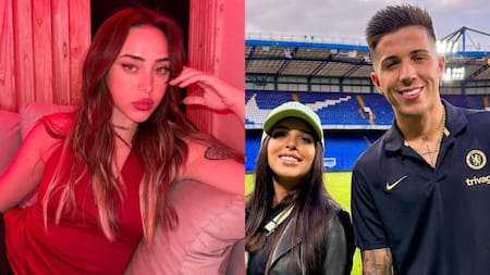 Nicki Nicole, Valentina Cervantes y Enzo Fernández. Fotos: Instagram.