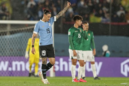 Uruguay vs Bolivia. Foto: EFE