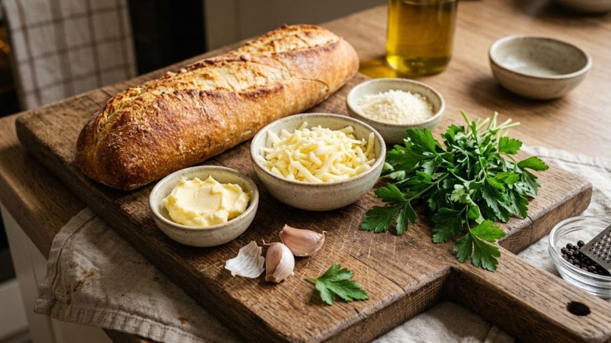 El pan gratinado con ajo, manteca y queso se convirtió en una de las opciones más elegidas para sumar a la mesa