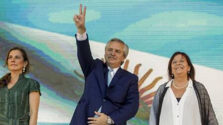 Alberto Fernández, Gobierno, acto, NA