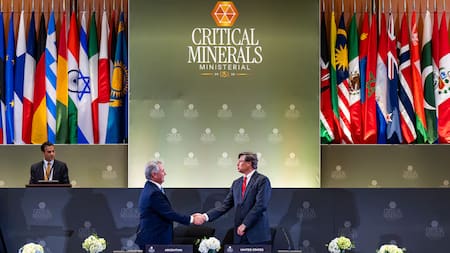 El Gobierno firmó un acuerdo de minerales críticos con Estados Unidos: en qué consiste