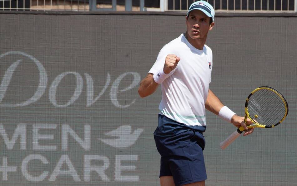 Facundo Bagnis en el ATP 250 de Santiago de Chile