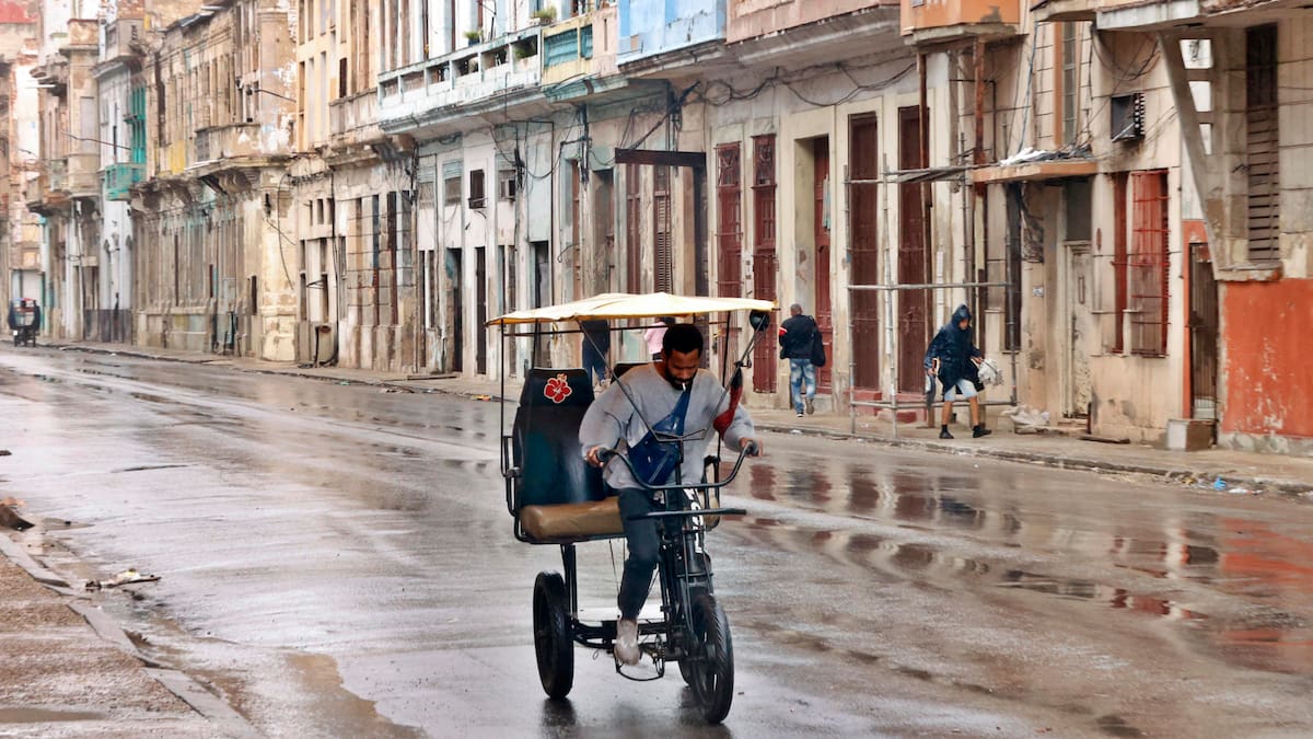 Ola polar en Cuba.