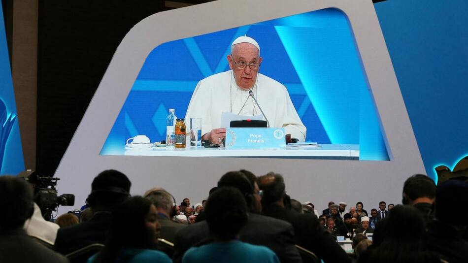 Cierre del congreso de líderes religiosos_Reuters