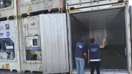 La Aduana desarticuló una organización dedicada al contrabando de contenedores