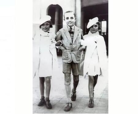 Silvia y Mirtha Legrand, actrices, hermano