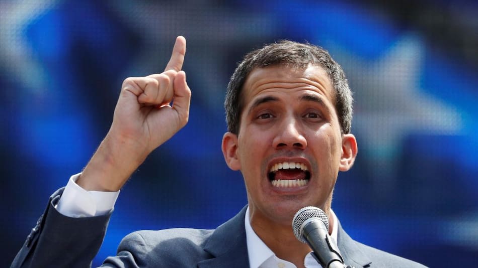 Juan Guaidó en Venezuela (Reuters)