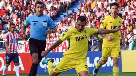Junior vs. Boca Juniors, Copa Libertadores, Carlos Tevez, Agencia NA
