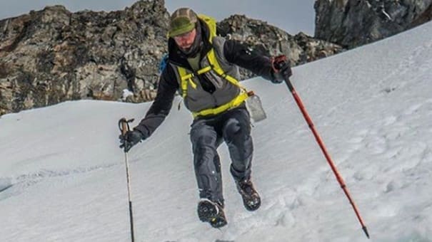 Hazaña en el Fitz Roy: alpinista subió y bajó el cerro sin elementos de seguridad