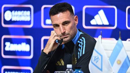 Lionel Scaloni, técnico de la Selección Argentina. Foto: Reuters.