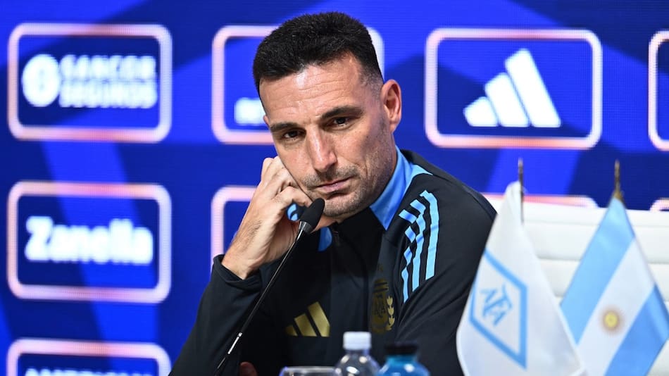 Lionel Scaloni, técnico de la Selección Argentina. Foto: Reuters.