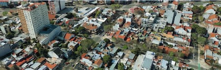 Barrios; Ciudad de Buenos Aires. Foto: Google Earth.