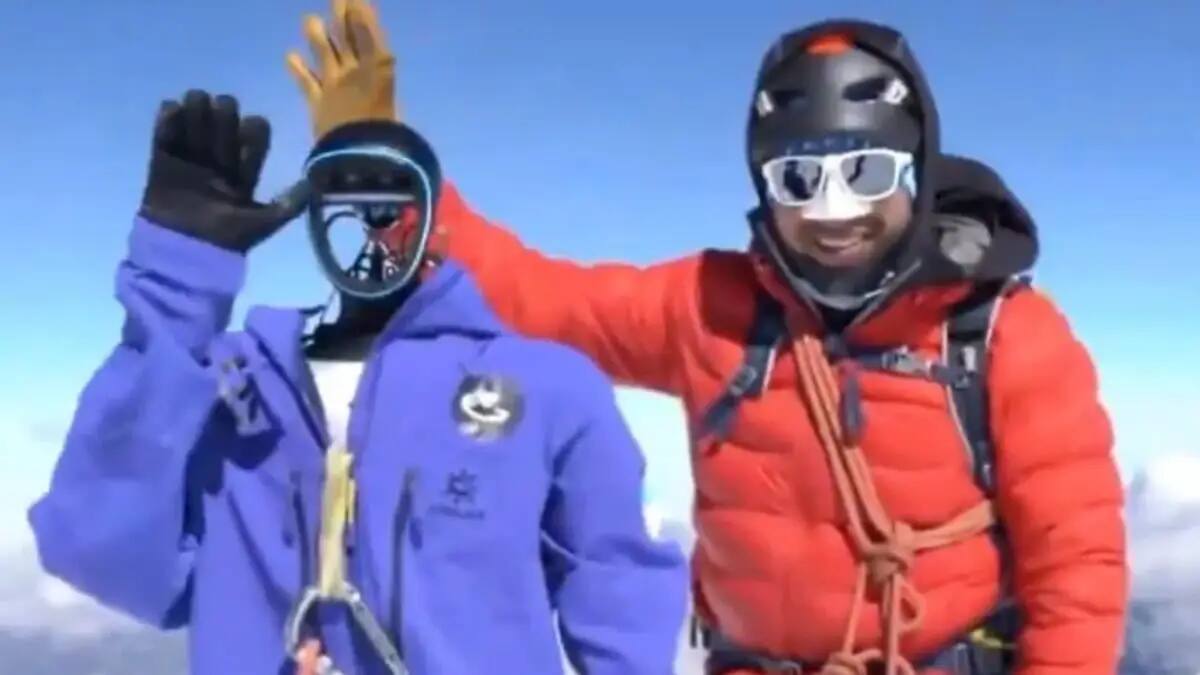 Pemba, robot humanoide que escaló un volcán nevado.
