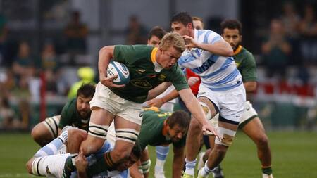 Rugby Championship, Sudáfrica vs. Los Pumas. Foto: REUTERS.