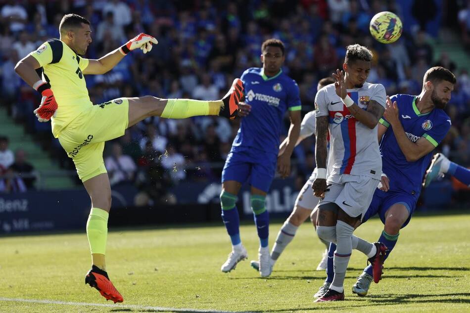 Barcelona igualó sin goles ante Getafe. Foto: EFE